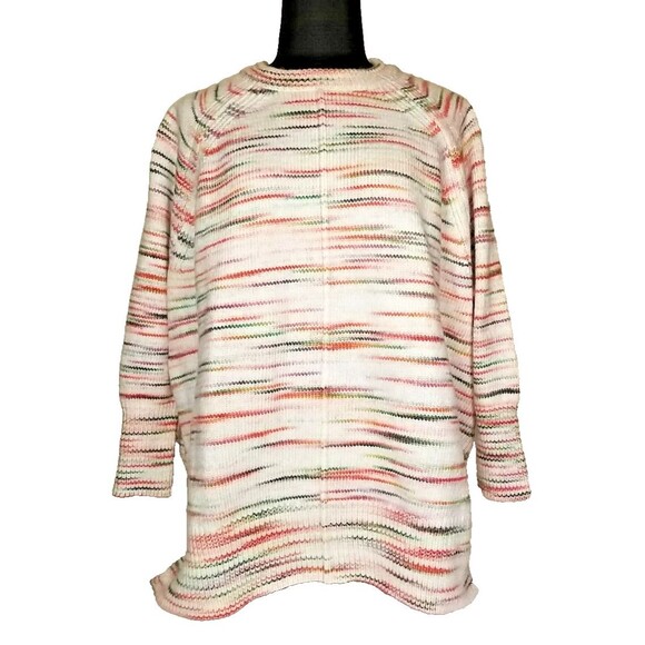 NWOT Lou & Grey for LOFT Oversized Spacedyed Crew Sweater Womens Size XS/S - Picture 1 of 7